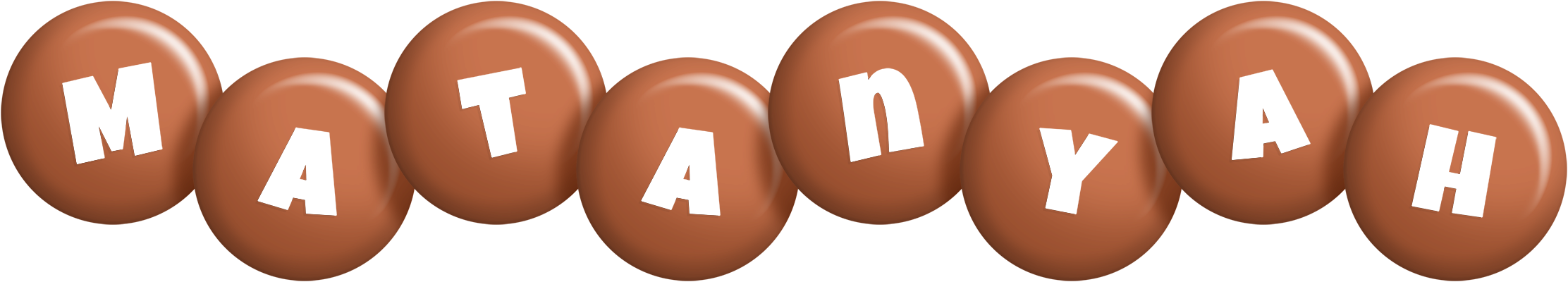 Matanyah candy-brown logo