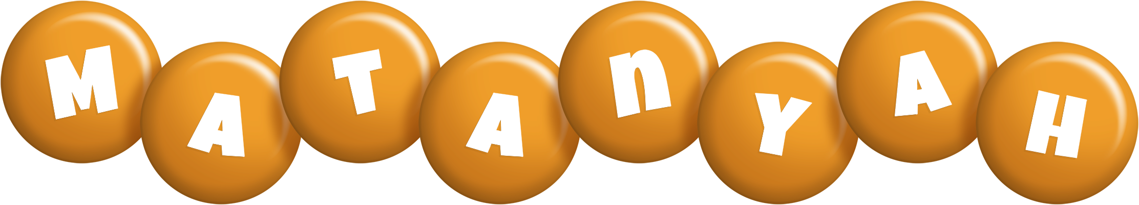 Matanyah candy-orange logo