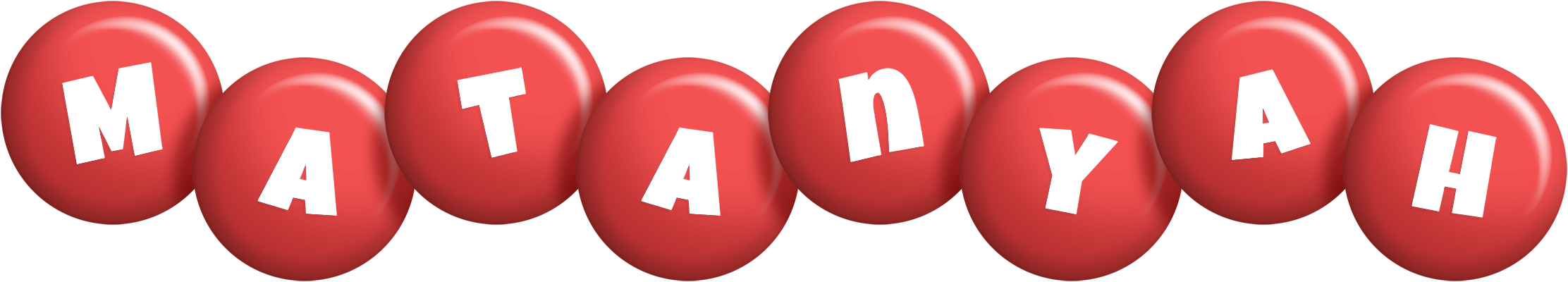 Matanyah candy-red logo