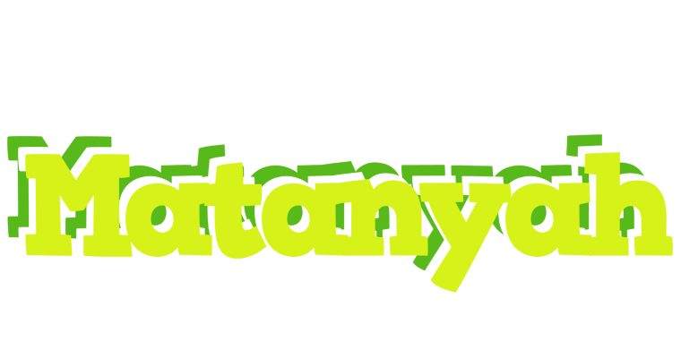 Matanyah citrus logo
