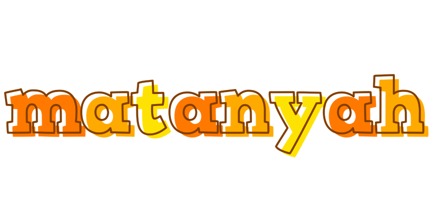 Matanyah desert logo