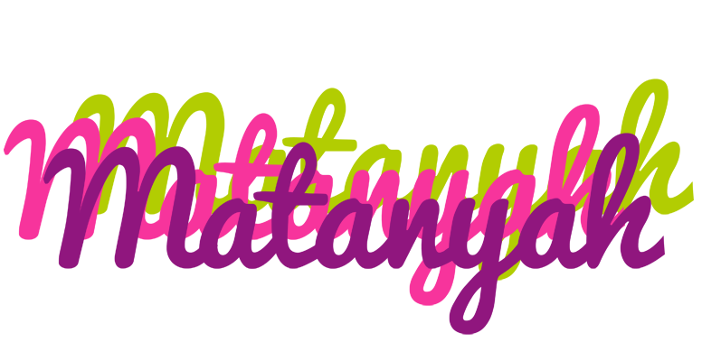 Matanyah flowers logo