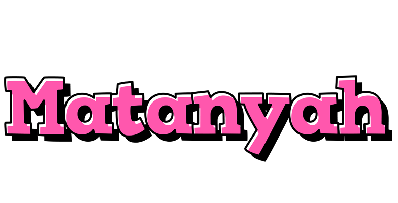Matanyah girlish logo