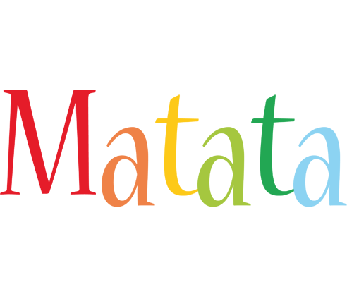 Matata birthday logo