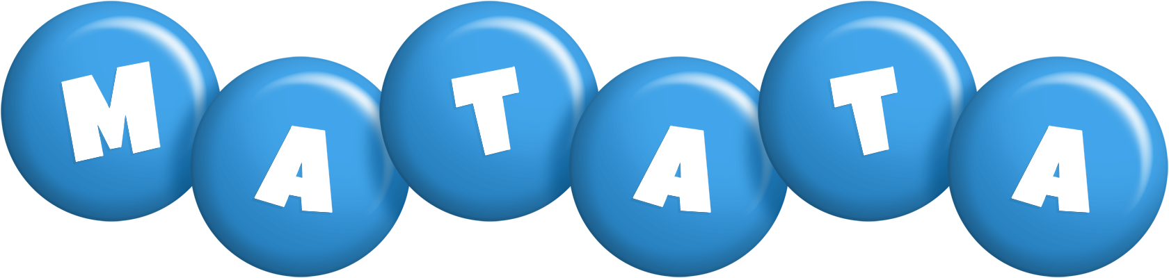 Matata candy-blue logo