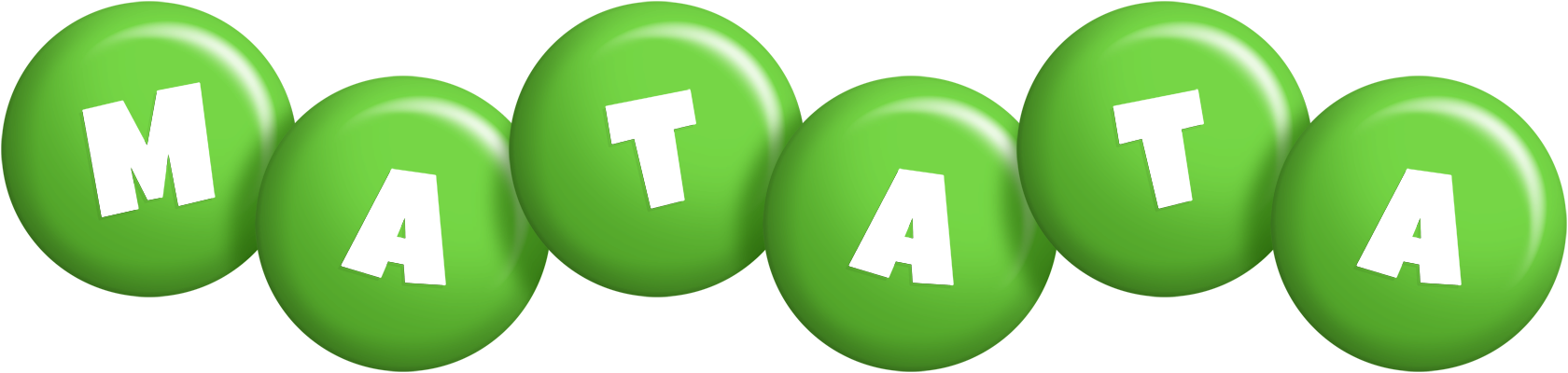 Matata candy-green logo