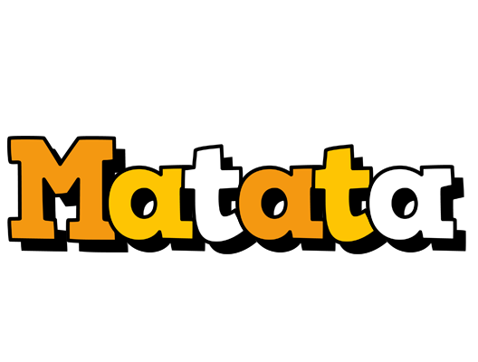 Matata cartoon logo