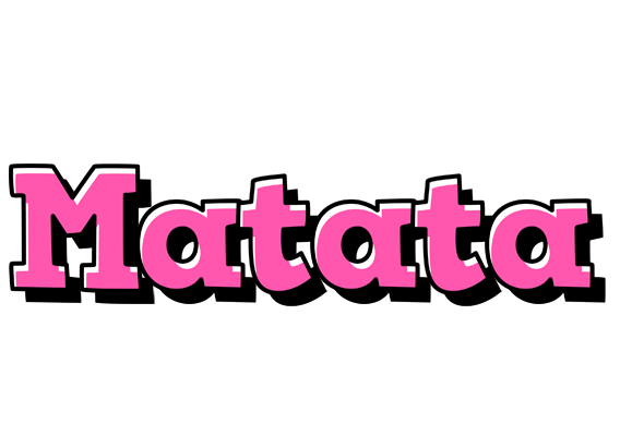 Matata girlish logo