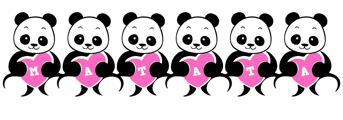 Matata love-panda logo