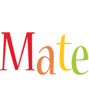 Mate birthday logo