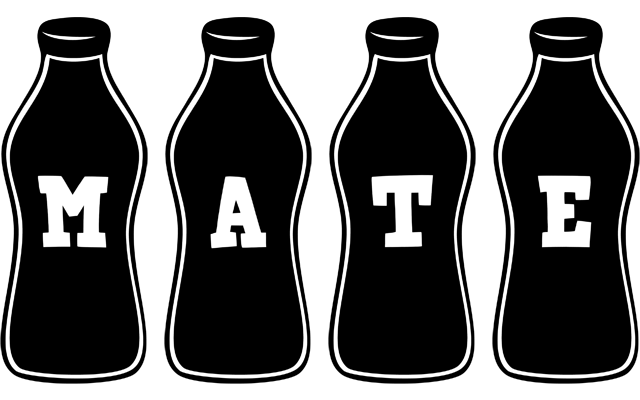 Mate bottle logo
