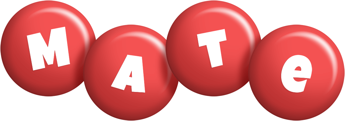 Mate candy-red logo
