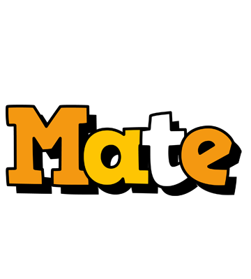 Mate cartoon logo