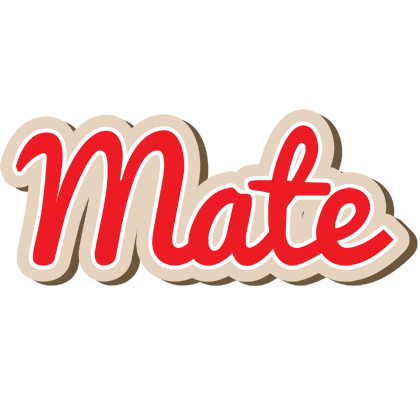 Mate chocolate logo