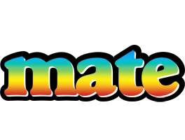 Mate color logo