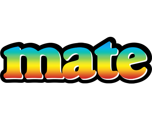 Mate color logo