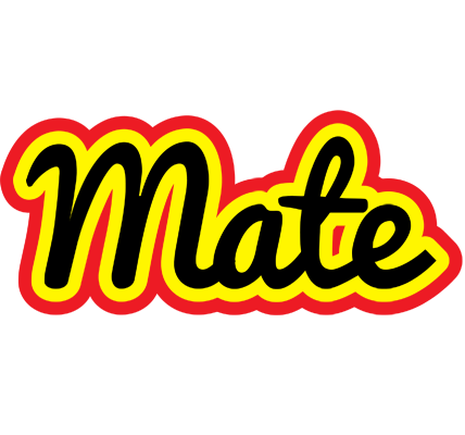 Mate flaming logo