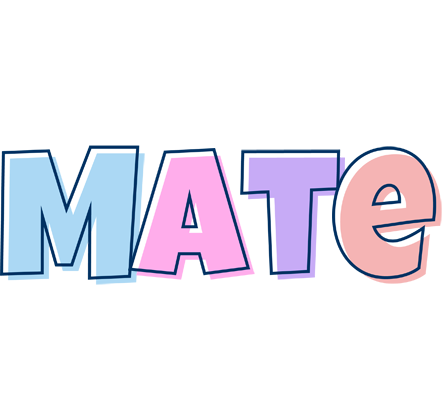 Mate pastel logo