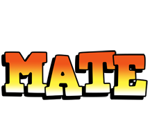 Mate sunset logo