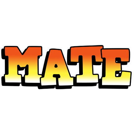 Mate sunset logo
