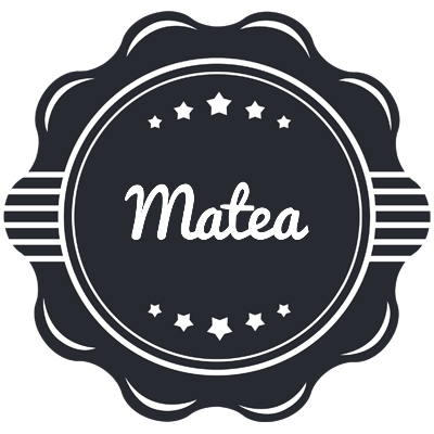Matea badge logo