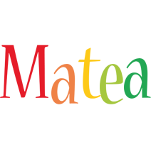 Matea birthday logo