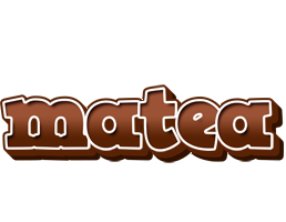 Matea brownie logo