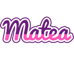 Matea cheerful logo