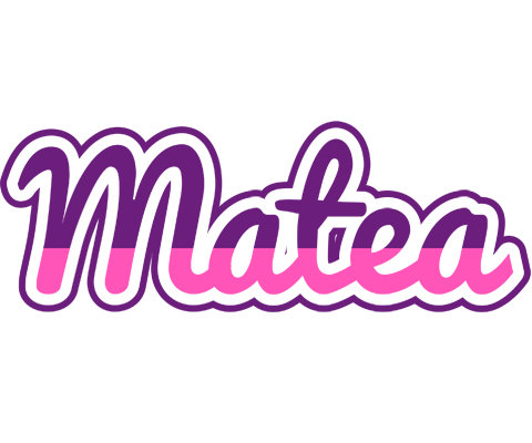 Matea cheerful logo