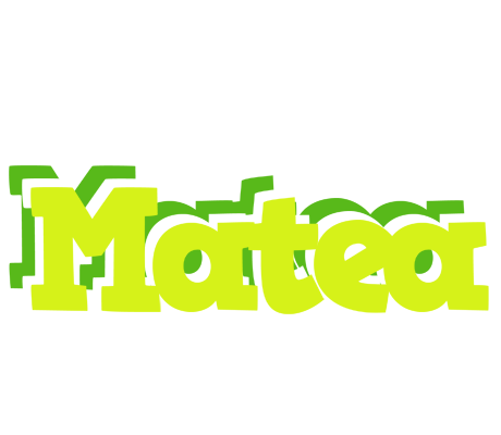 Matea citrus logo