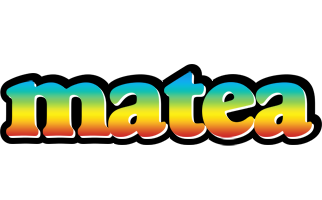 Matea color logo