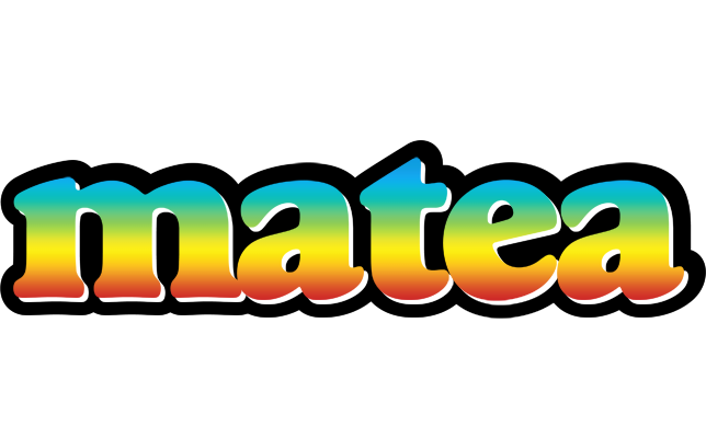 Matea color logo