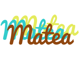 Matea cupcake logo