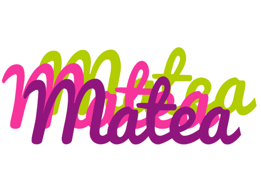 Matea flowers logo