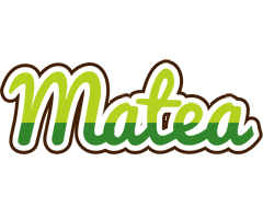 Matea golfing logo