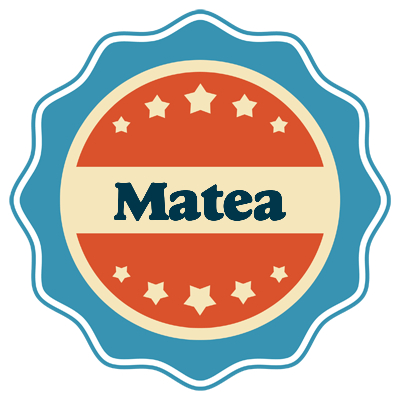 Matea labels logo