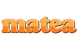 Matea orange logo