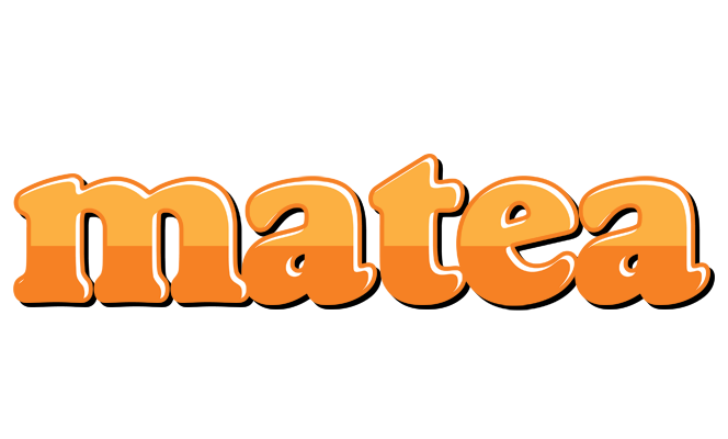 Matea orange logo