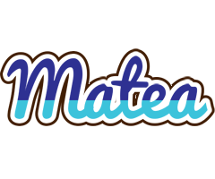 Matea raining logo