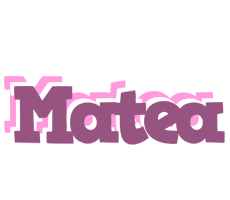 Matea relaxing logo