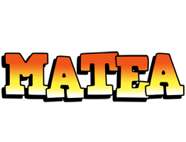 Matea sunset logo