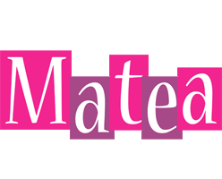 Matea whine logo