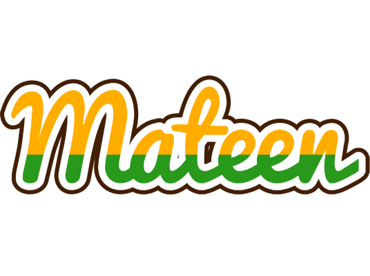 Mateen banana logo