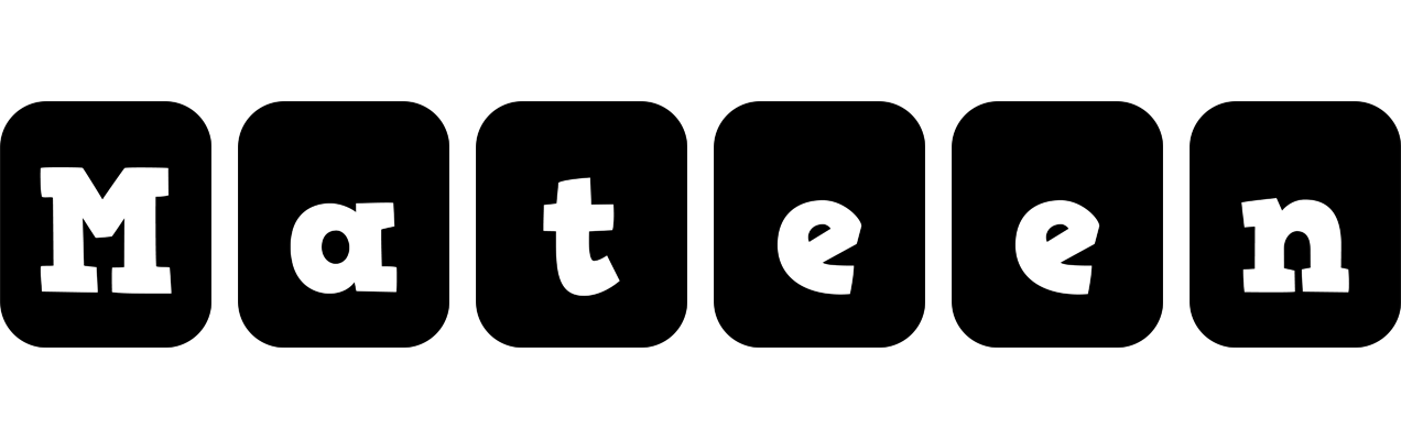 Mateen box logo