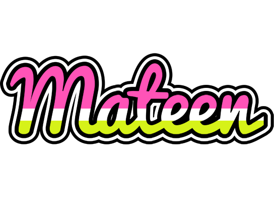 Mateen candies logo
