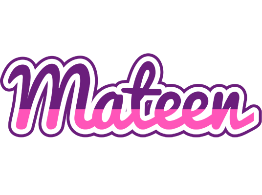 Mateen cheerful logo