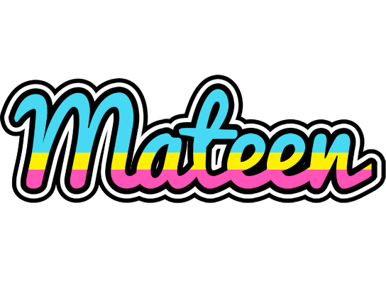 Mateen circus logo