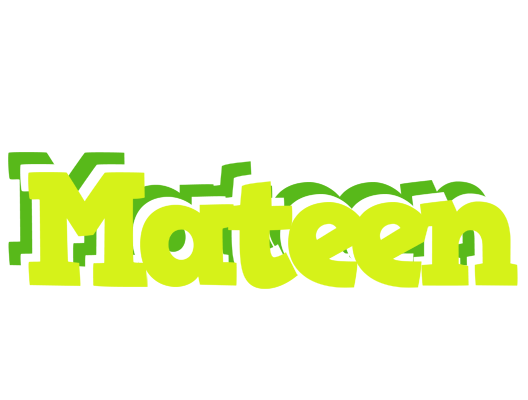 Mateen citrus logo