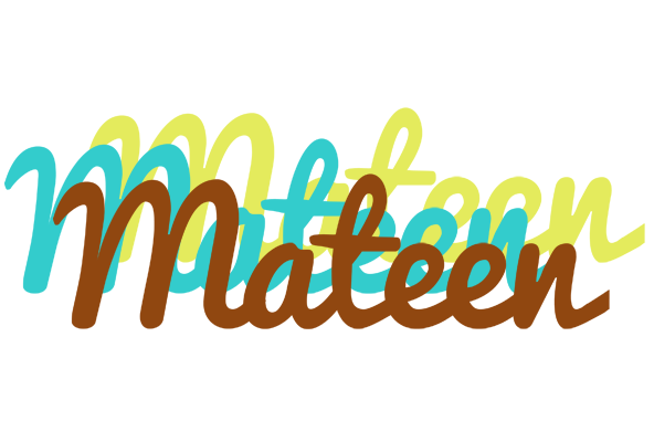 Mateen cupcake logo