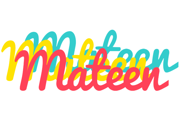 Mateen disco logo